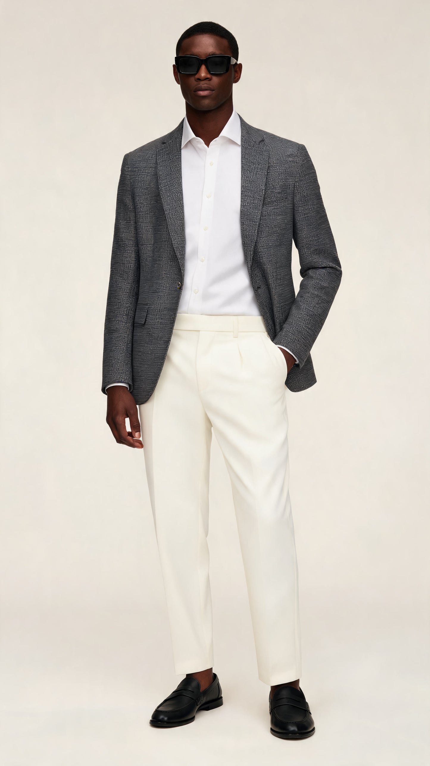 Unstructured Blazer - model image 1