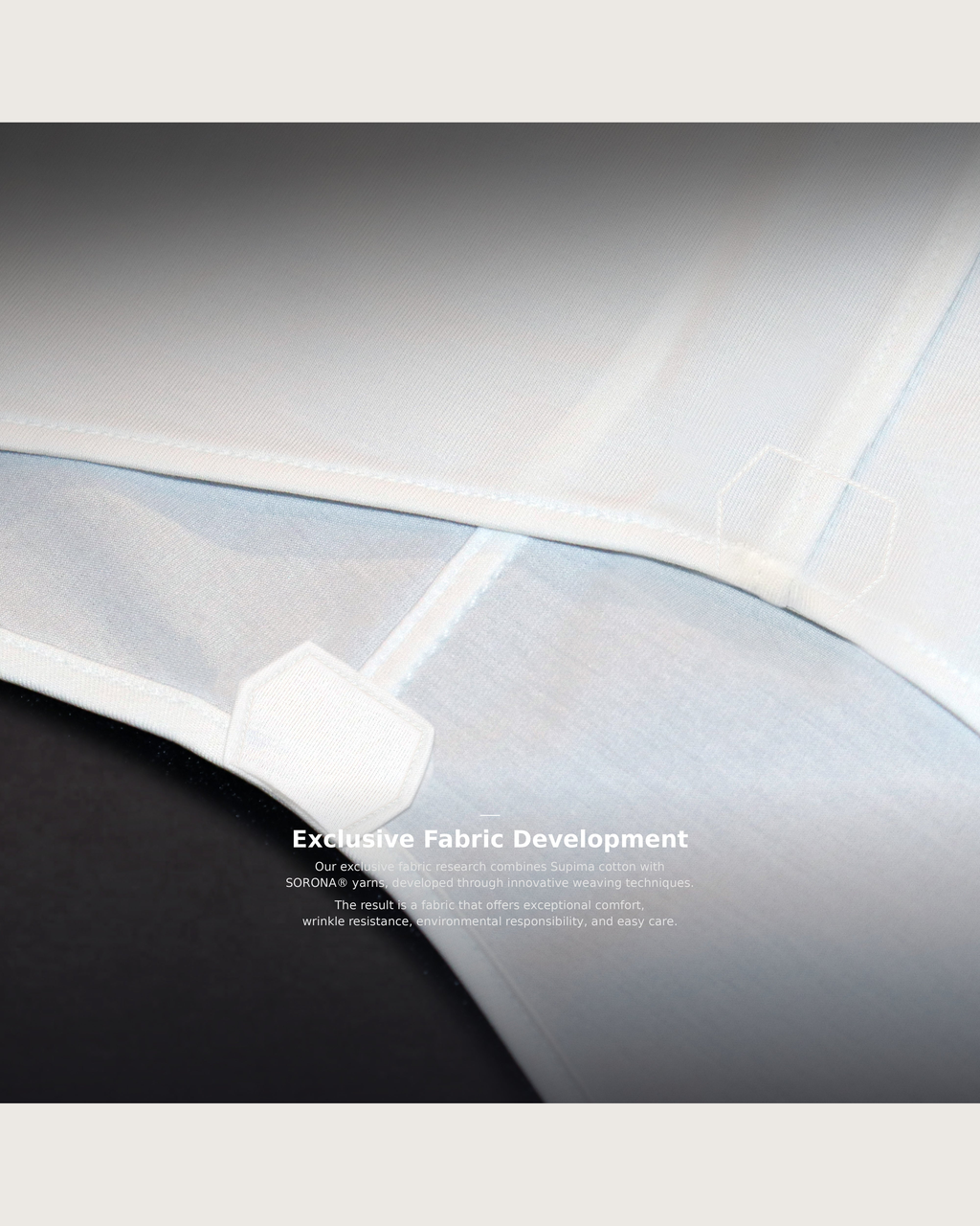 Classic White Standard Collar Shirt image 6